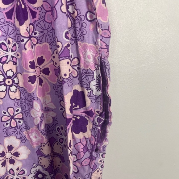 Only necessities purple cotton floral nightgown size 18/20 - Picture 2 of 7